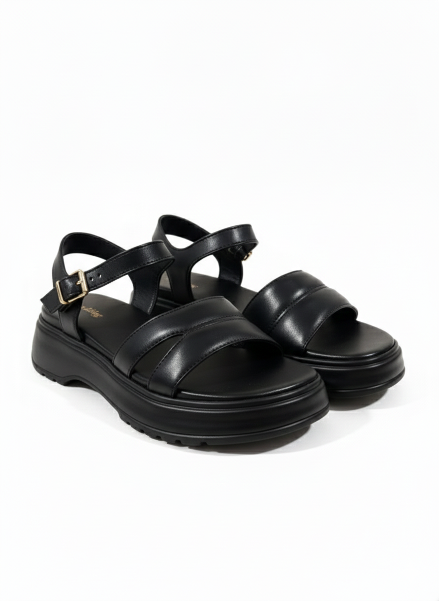 Double Straps Midnight Comfort Sandals