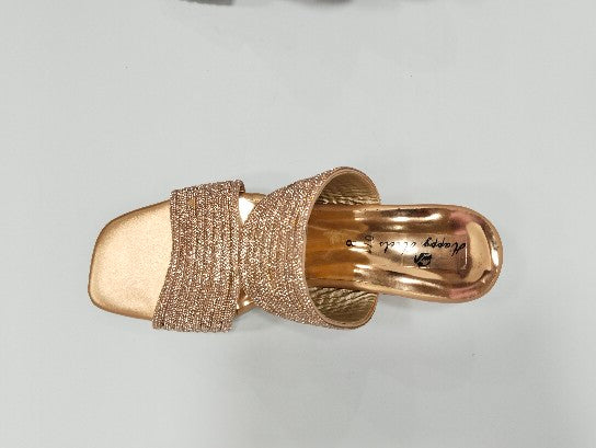 Happy Heels Crystal Glow Block Heel Collection