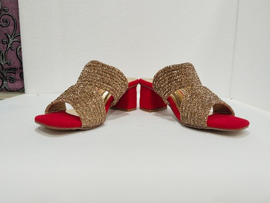 Happy Heels Crystal Glow Block Heel Collection