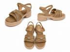 Happy Heels Comfort Spark Platform Sandals for Women
