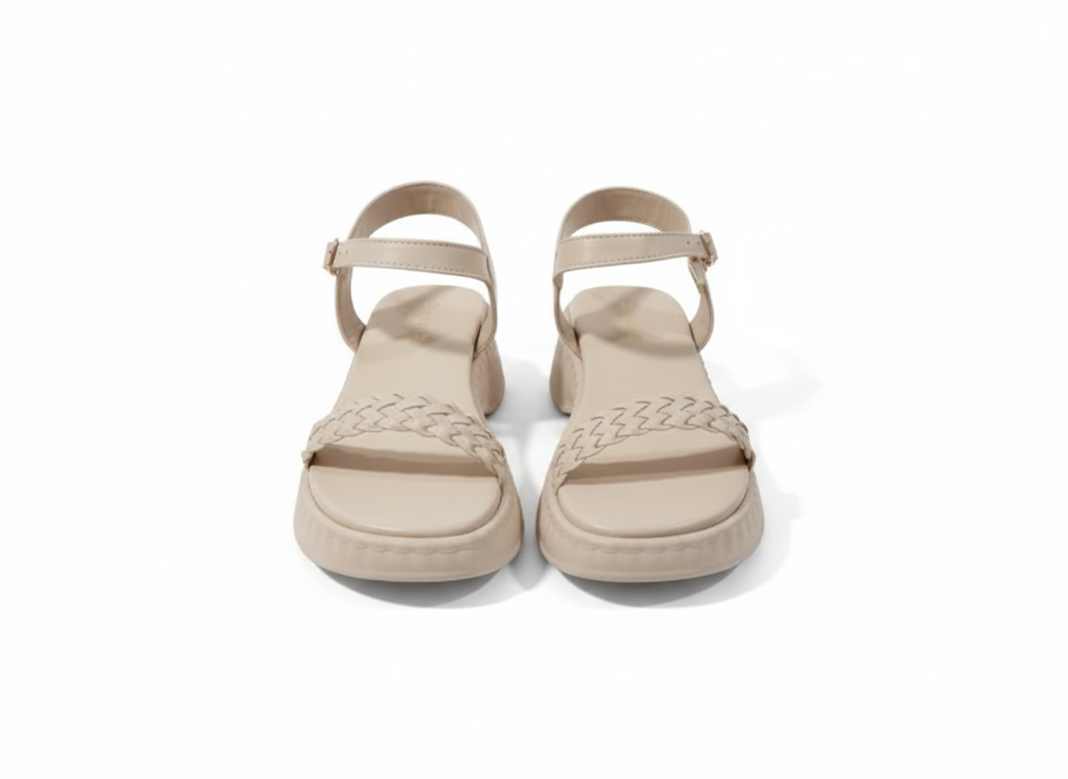 BraidStep Comfort Platform Sandals
