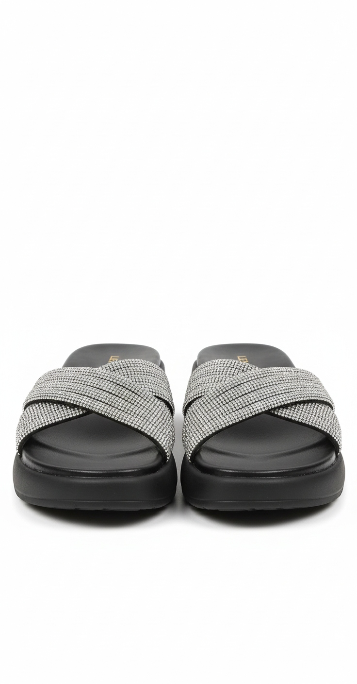 GlimmerWalk Luxe Comfort Slides