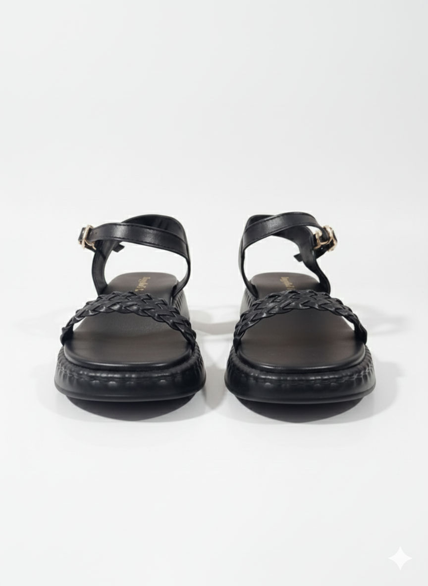 BraidStep Comfort Platform Sandals